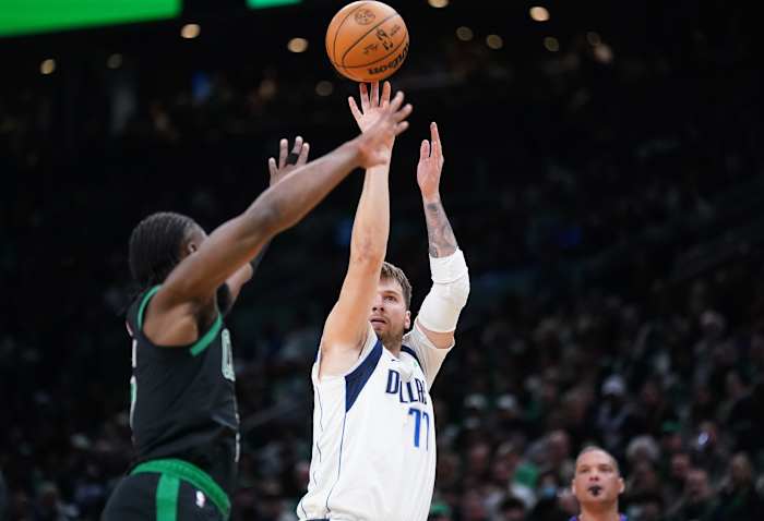 Luka Doncic, Dallas Mavericks, Boston Celtics